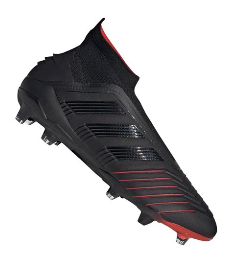 adidas Predator 19+ FG Schwarz 